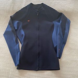 O’Neill front zip wetsuit jacket top
